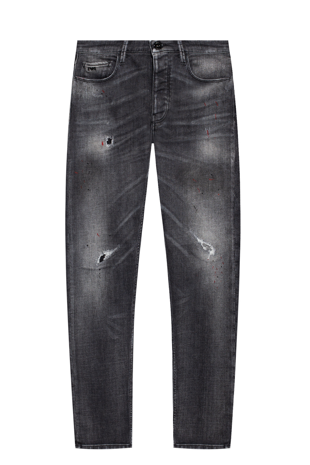 Armani jeans sale logo jogging bottoms